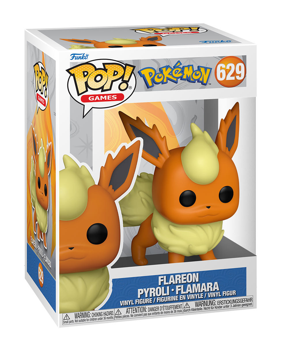 Flareon - Pokémon vinyl figure collectible [Barcode 889698505475] - Main Image 2