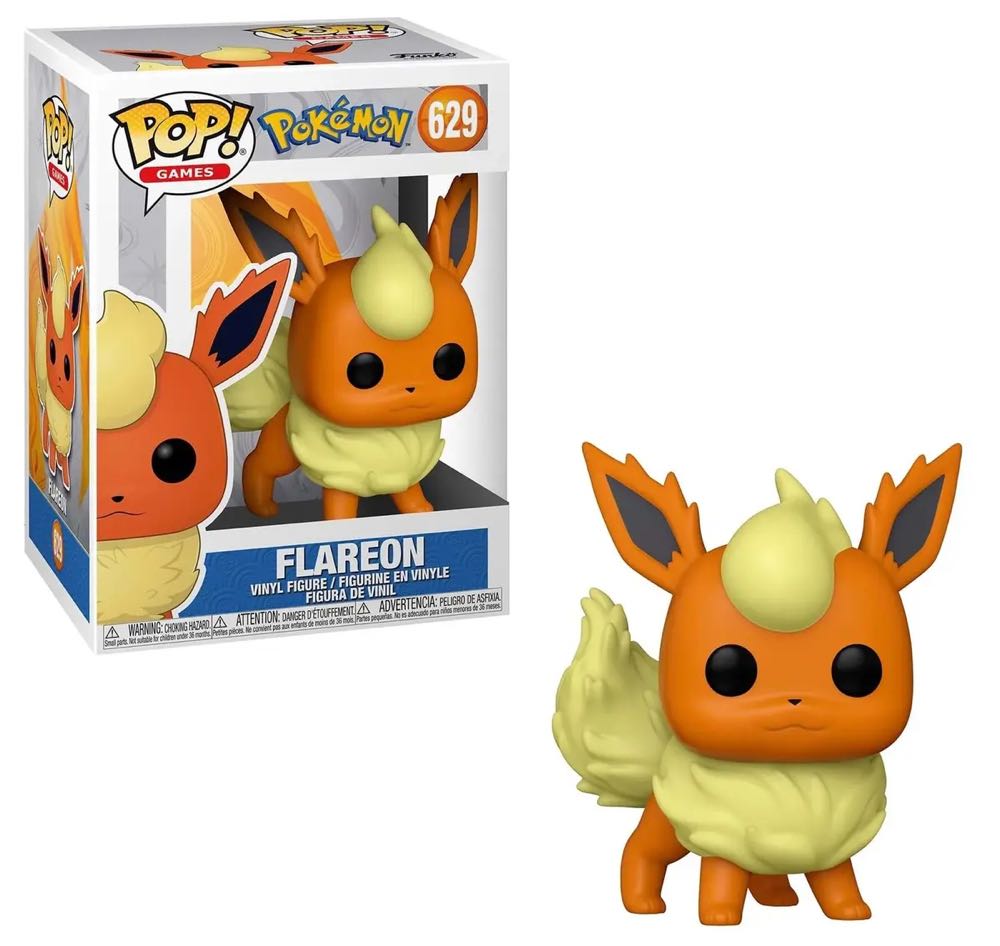 Flareon - Pokémon vinyl figure collectible [Barcode 889698505475] - Main Image 3