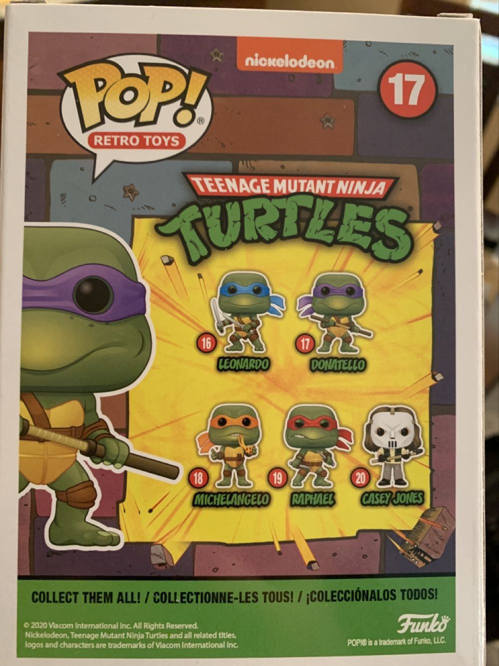 Donatello - Teenage Mutant Ninja Turtles vinyl figure collectible [Barcode 13840197] - Main Image 2