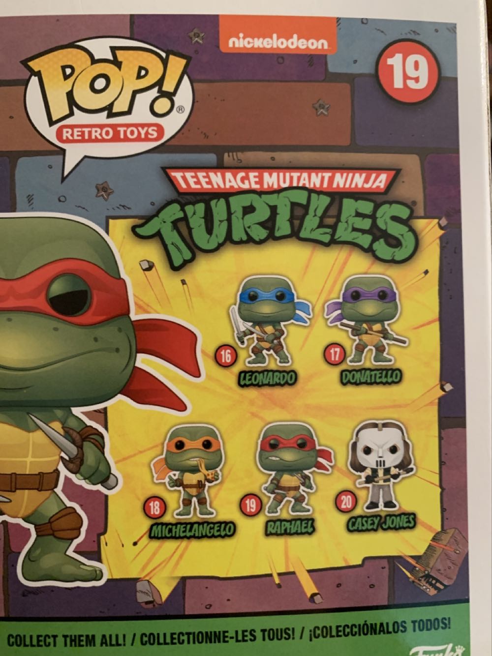 Teenage Mutant Ninja Turtles: Raphael #19 - Teenage Mutant Ninja Turtles vinyl figure collectible [Barcode 13840193] - Main Image 2