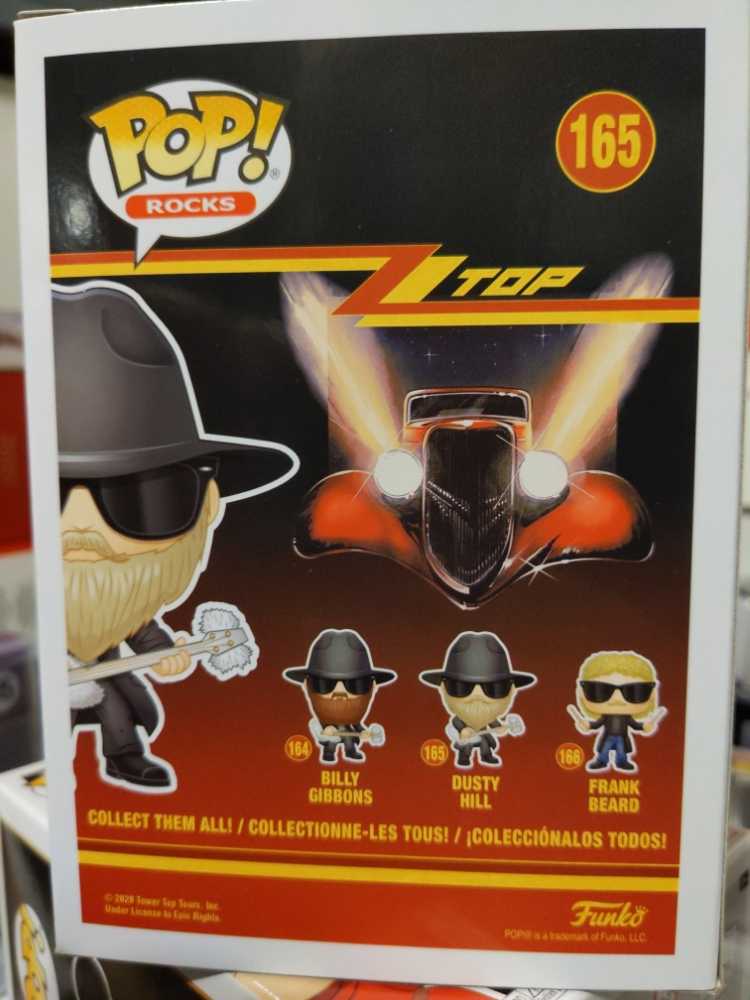 Dusty Hill - Celebrities vinyl figure collectible [Barcode 889698411868] - Main Image 2