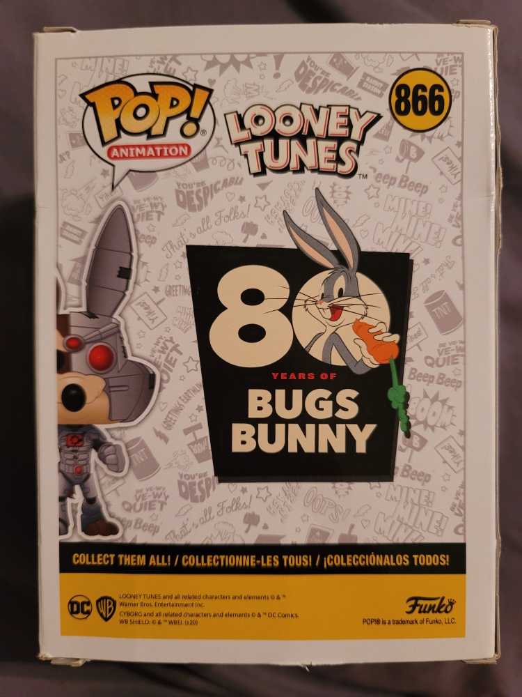Wile E. Coyote as Cyborg #866 - Looney Tunes vinyl figure collectible [Barcode 889698381529] - Main Image 3