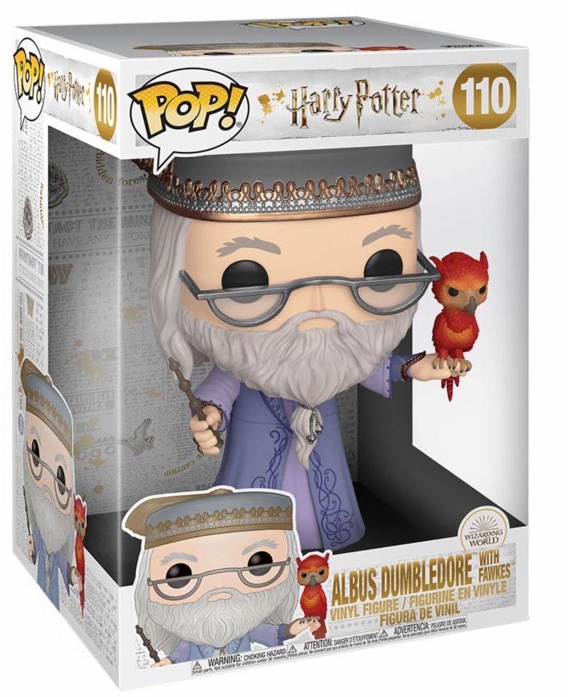 10” Albus Dumbledore (Fawkes) - Harry Potter vinyl figure collectible [Barcode 889698480383] - Main Image 3