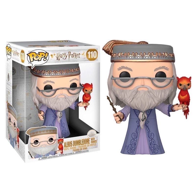 10” Albus Dumbledore (Fawkes) - Harry Potter vinyl figure collectible [Barcode 889698480383] - Main Image 4