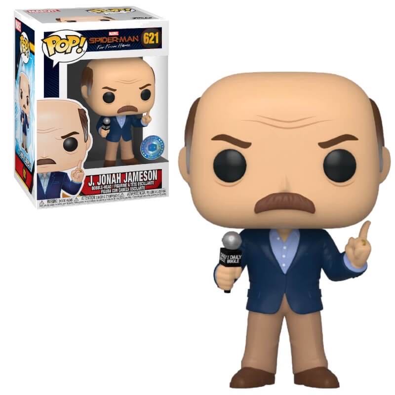 J. Jonah Jameson - Spider-Man: Far from Home vinyl figure collectible [Barcode 889698475327] - Main Image 2