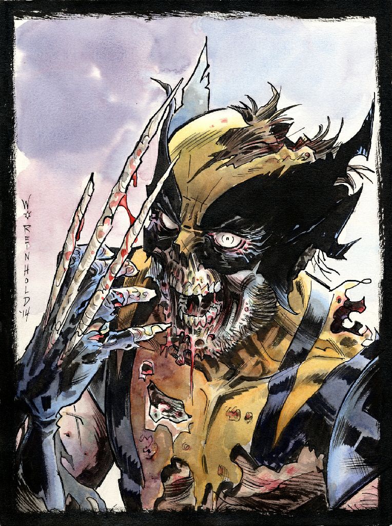 Zombie Wolverine - Zombies vinyl figure collectible - Main Image 2