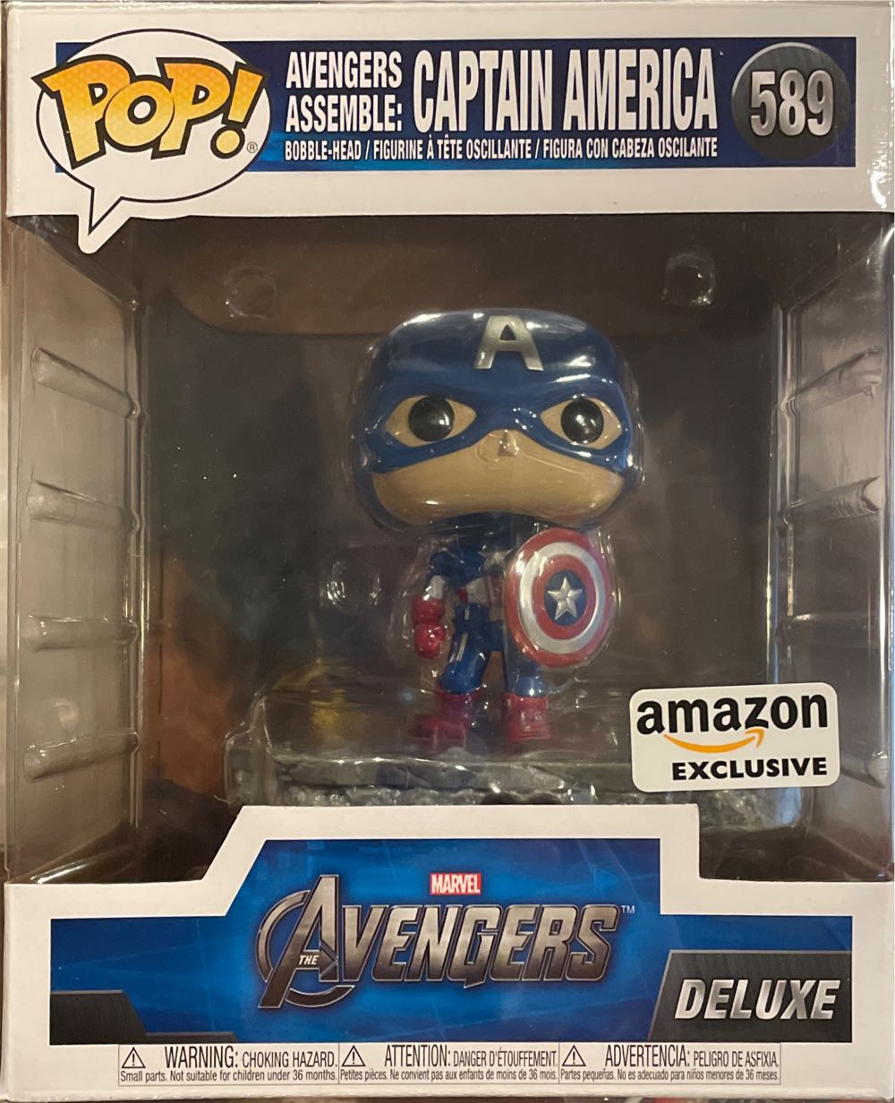 Avengers Assemble: Captain America - Avengers vinyl figure collectible [Barcode 889698450768] - Main Image 2