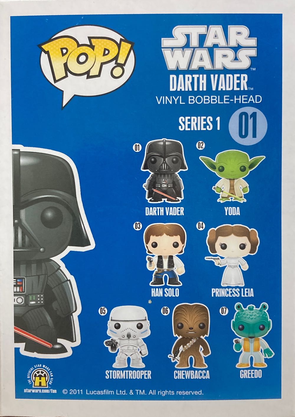 Star Wars - Darth Vader - Star Wars vinyl figure collectible [Barcode 830395023007] - Main Image 2