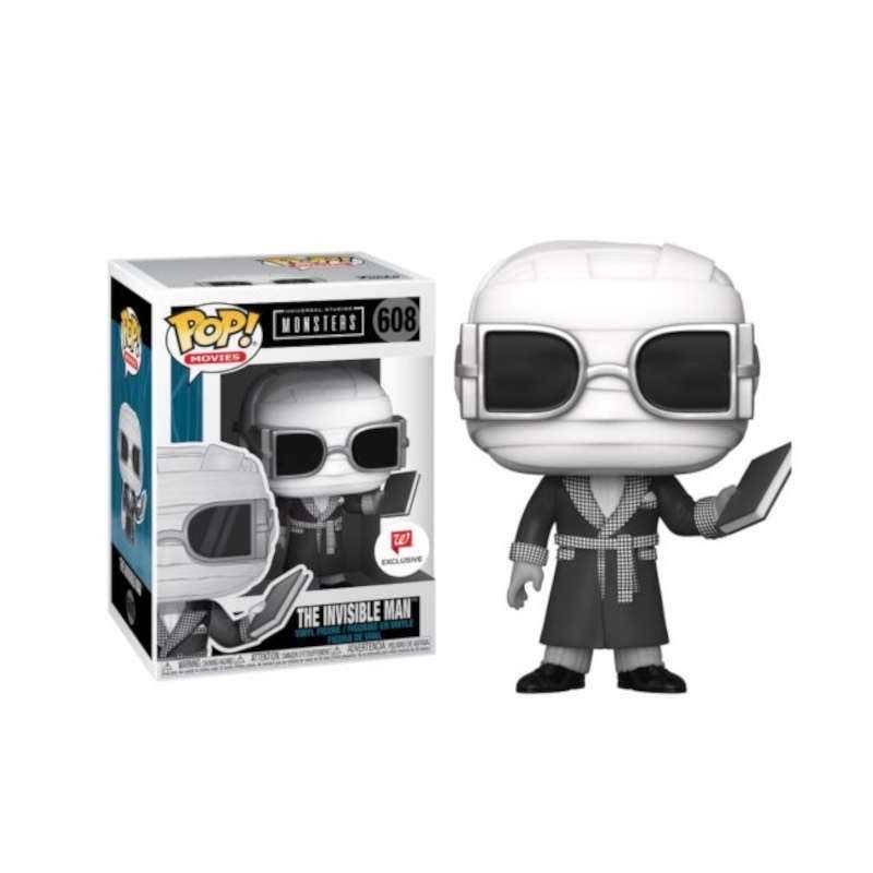 The Invisible Man (B&W) - Universal Monsters vinyl figure collectible [Barcode 889698468565] - Main Image 2
