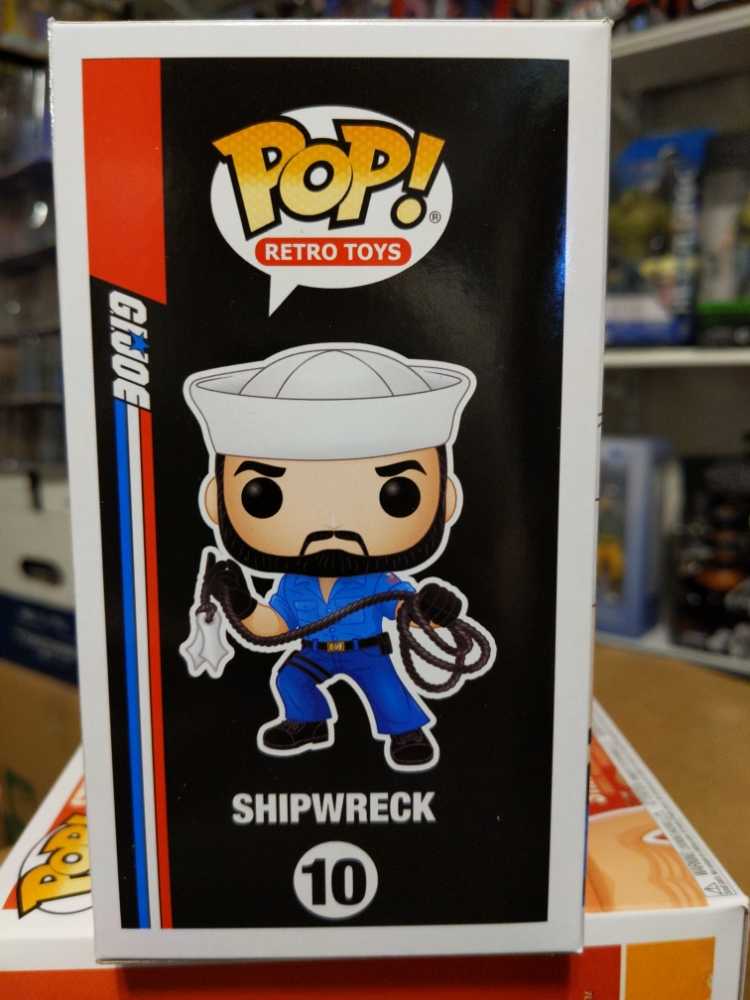 Shipwreck - G.I. Joe vinyl figure collectible [Barcode 889698509091] - Main Image 2