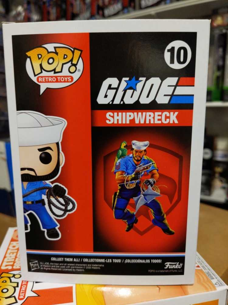 Shipwreck - G.I. Joe vinyl figure collectible [Barcode 889698509091] - Main Image 3