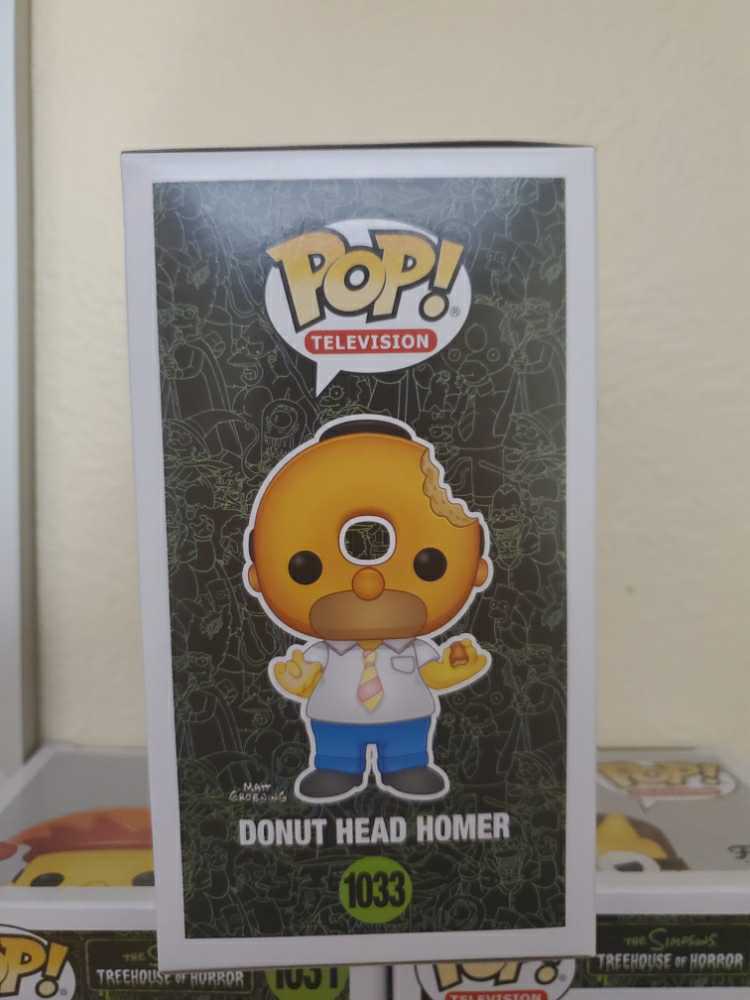 DONUT HEAD HOMER: THE SIMPSONS - The Simpsons vinyl figure collectible [Barcode 889698398268] - Main Image 2