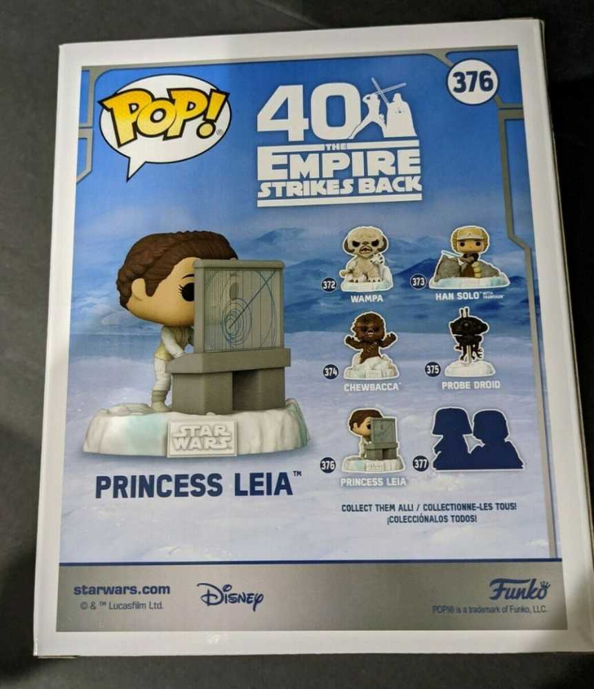 376 Battle at Echo Base: Princess Leia - Star Wars vinyl figure collectible [Barcode 889698459013] - Main Image 4