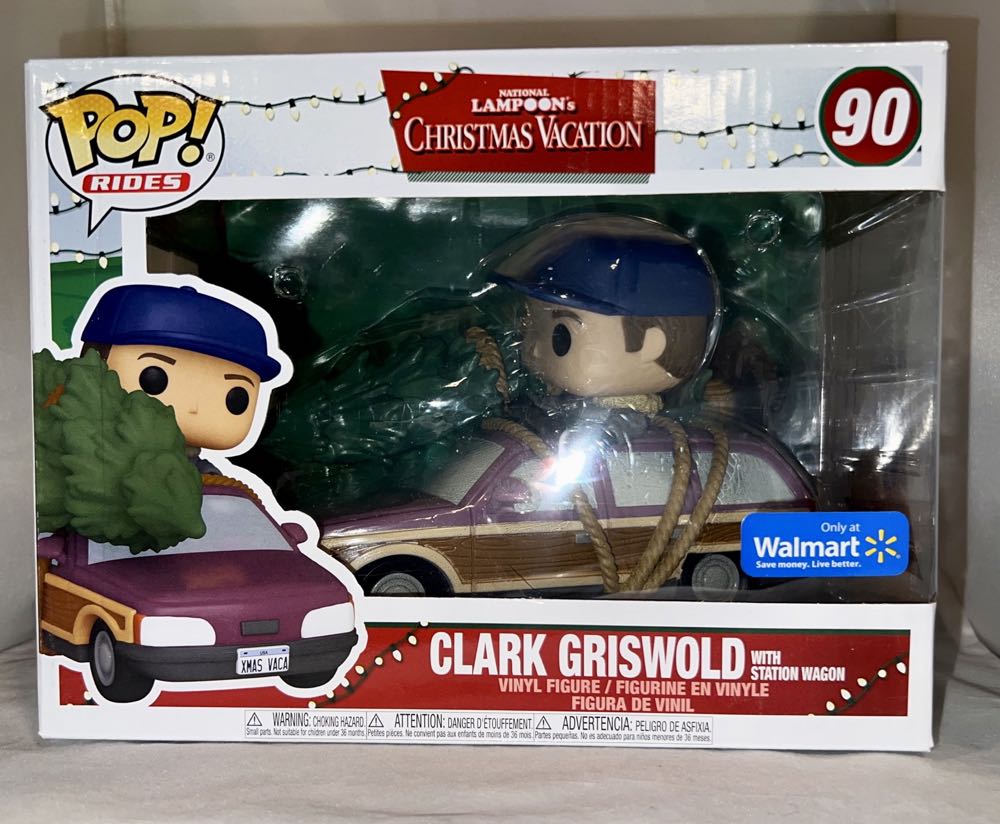 Christmas Vacation: Clark Griswold W/ Station Wagon - National Lampoon vinyl figure collectible [Barcode 889698349642] - Main Image 3