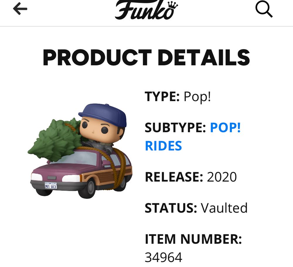 Christmas Vacation: Clark Griswold W/ Station Wagon - National Lampoon vinyl figure collectible [Barcode 889698349642] - Main Image 4