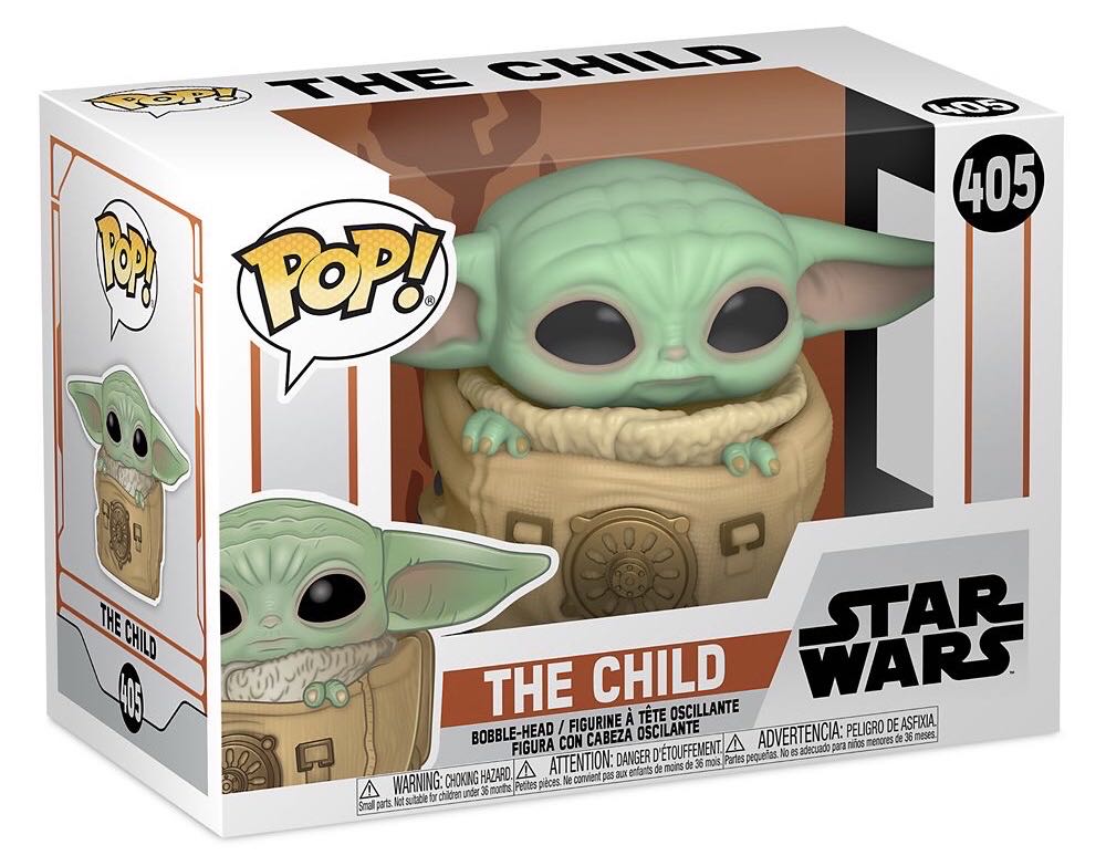Grogu: The Child in Sack #405 - Star Wars vinyl figure collectible - Main Image 3