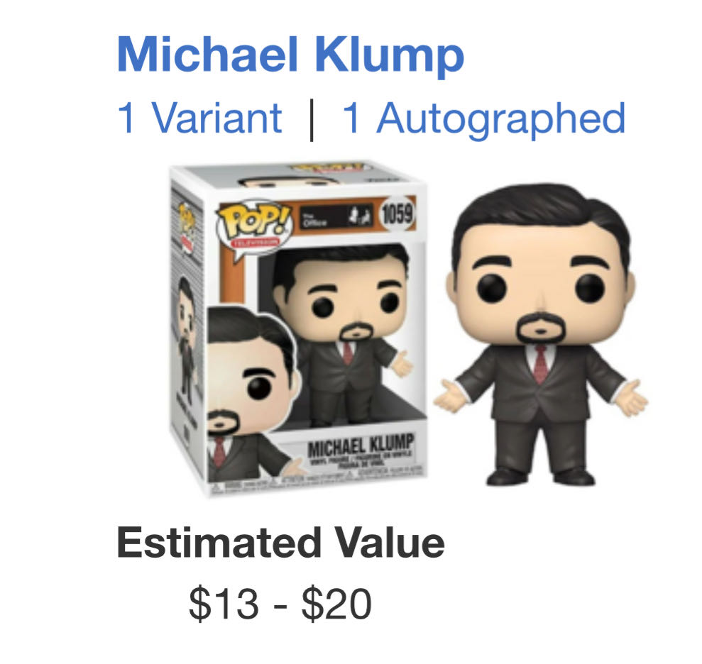 Michael Klump - Funko vinyl figure collectible [Barcode 889698488822] - Main Image 3