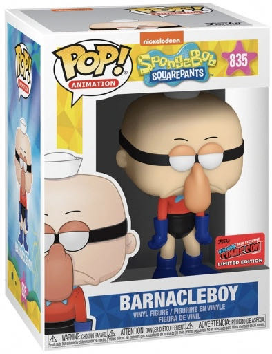 Barnacleboy - SpongeBob SquarePants vinyl figure collectible [Barcode 889698506731] - Main Image 2