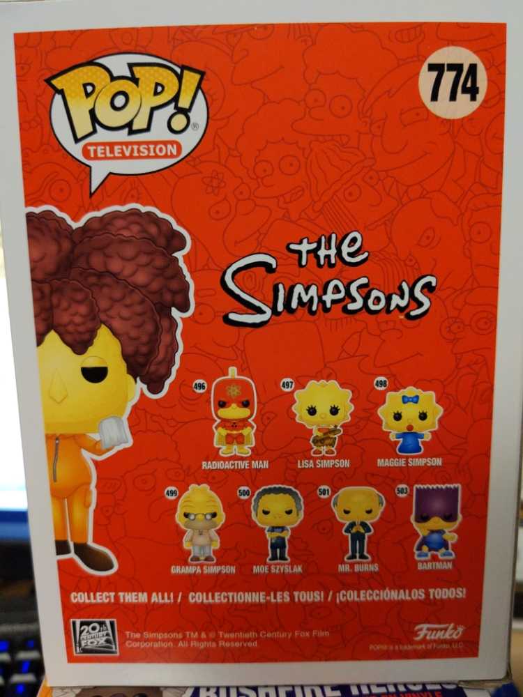 Simpsons 774 - Sideshow Bob - The Simpsons vinyl figure collectible [Barcode 889698475617] - Main Image 3