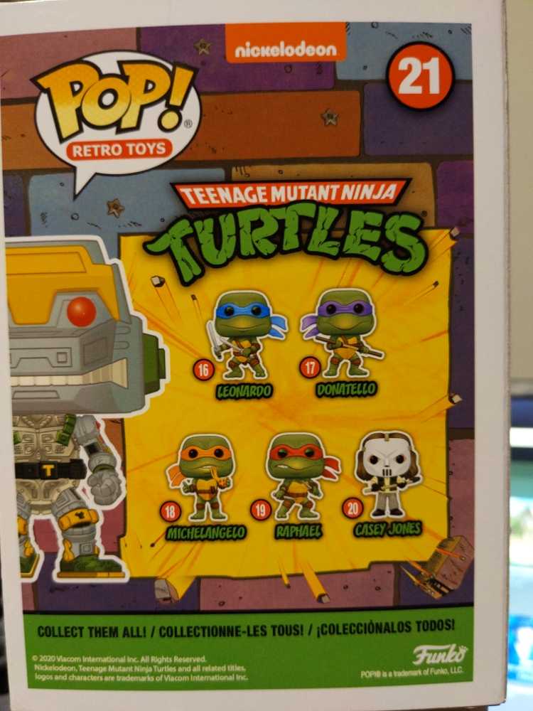 TEENAGE MUTANT NINJA TURTLES: METALHEAD - Teenage Mutant Ninja Turtles vinyl figure collectible [Barcode 889698522458] - Main Image 2