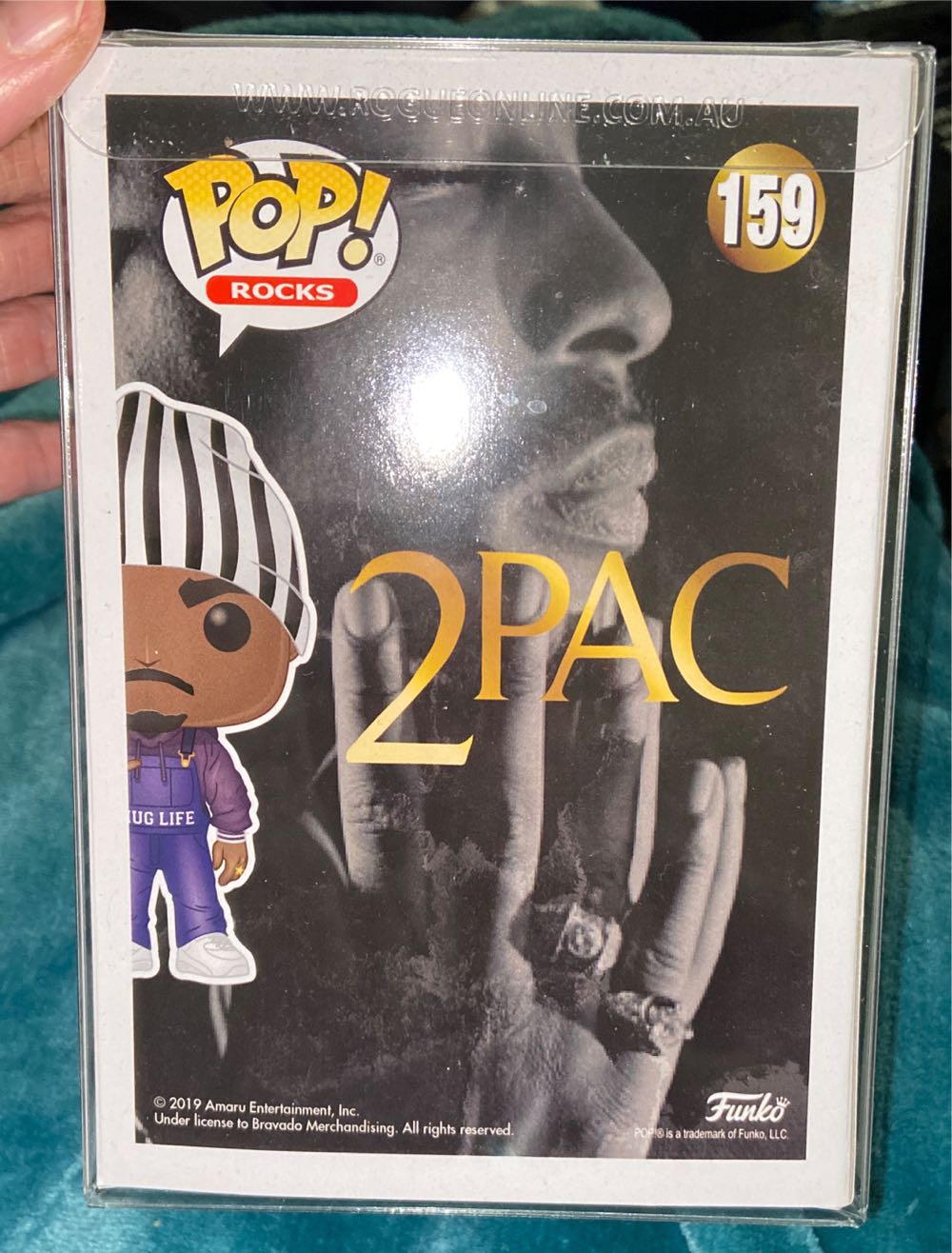 Tupac Shakur (Thug Life Overalls) - Musicians vinyl figure collectible [Barcode 889698454339] - Main Image 3