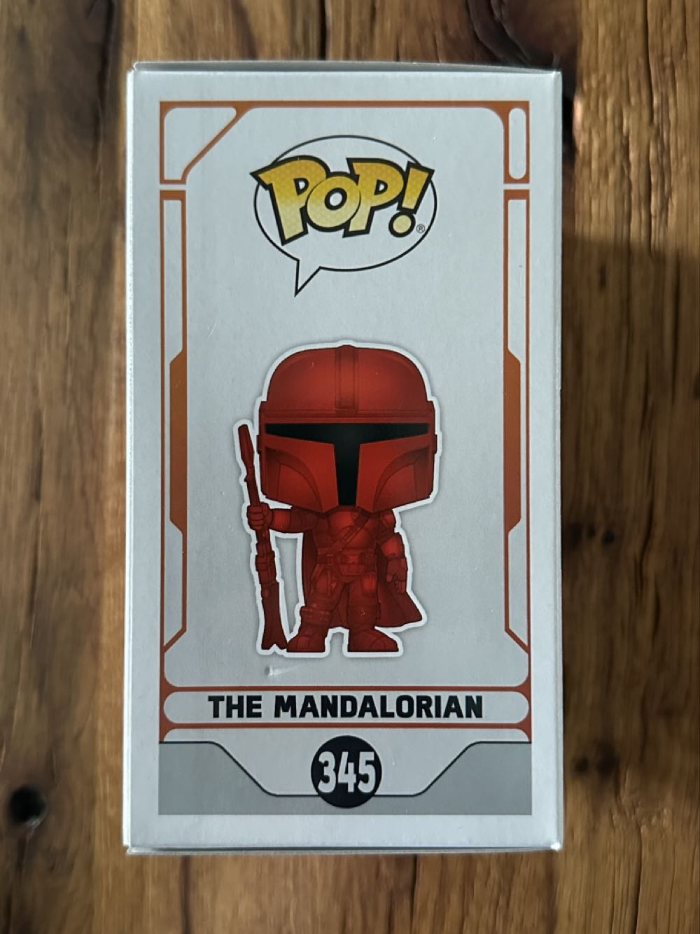 The Mandalorian Red Chrome - Star Wars: The Mandalorian vinyl figure collectible [Barcode 889698526968] - Main Image 3