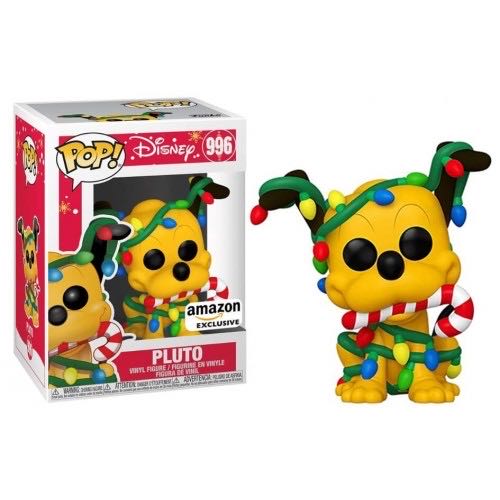 Pluto (Holiday) - Disney vinyl figure collectible [Barcode 889698514200] - Main Image 4