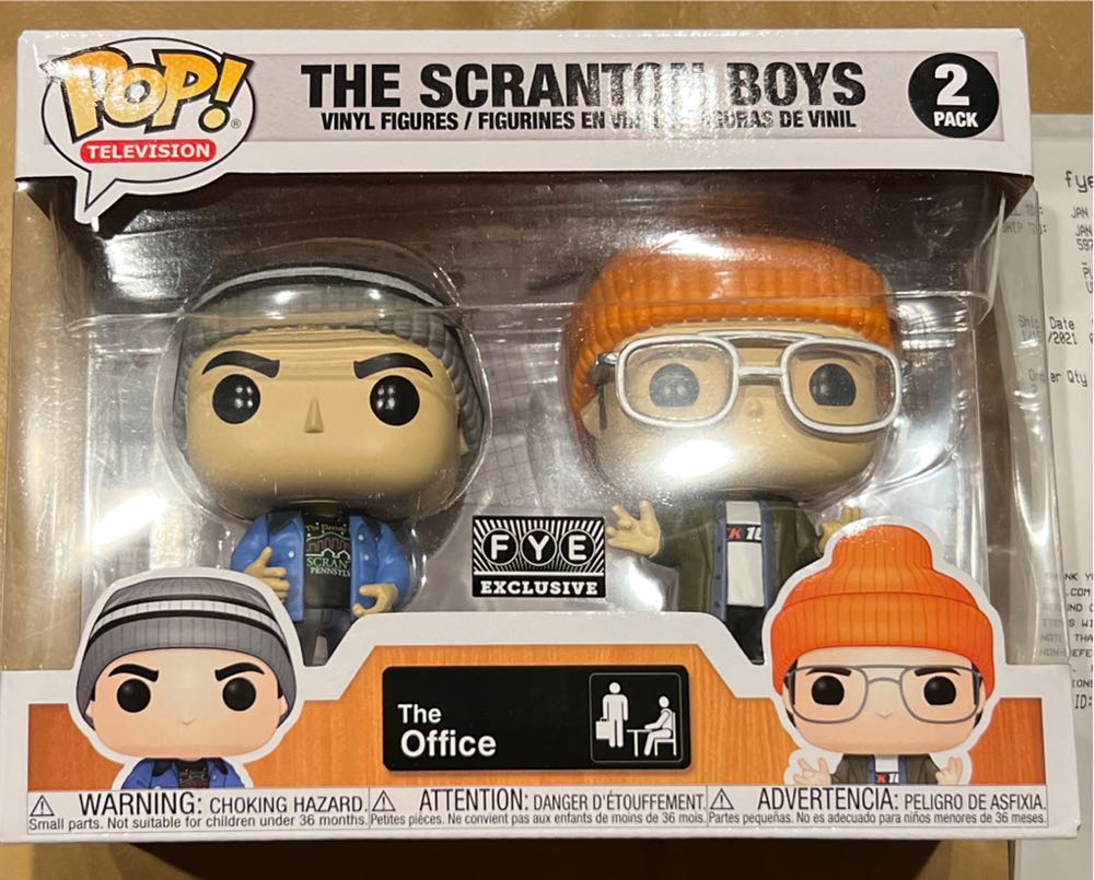The Office: The Scranton Boys - Funko vinyl figure collectible [Barcode 889698522243] - Main Image 2