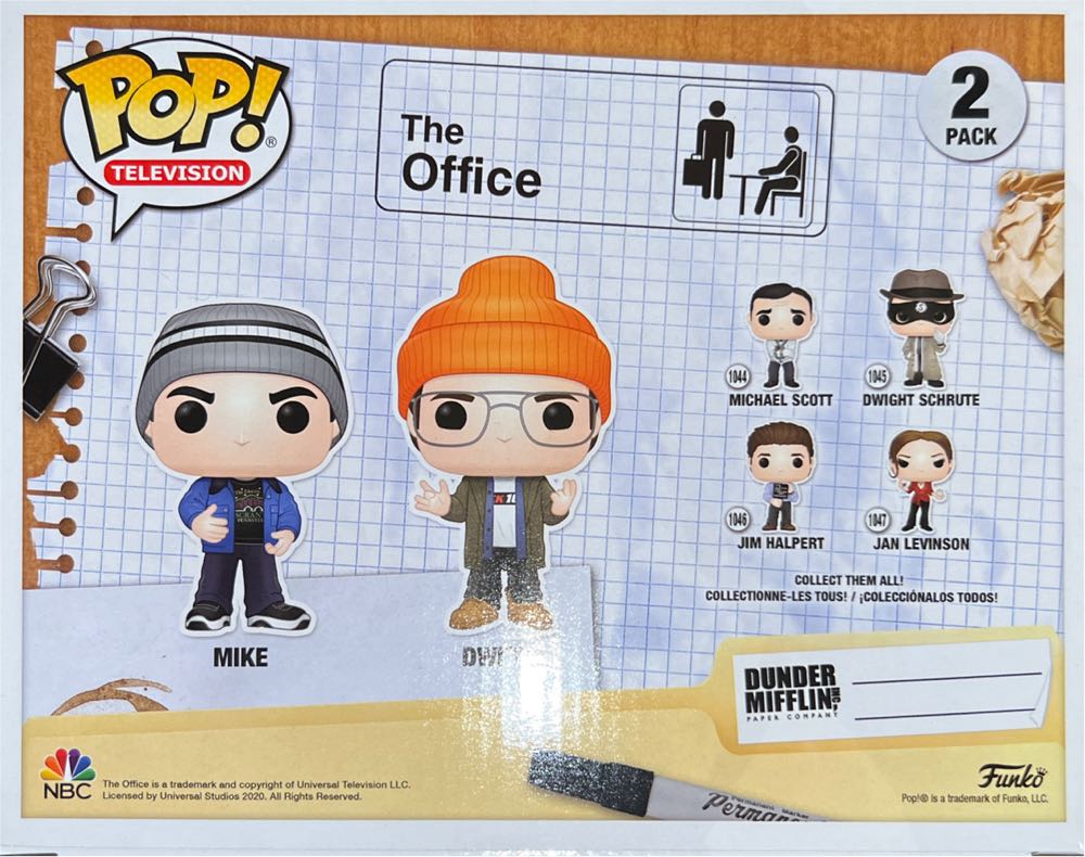 The Office: The Scranton Boys - Funko vinyl figure collectible [Barcode 889698522243] - Main Image 4