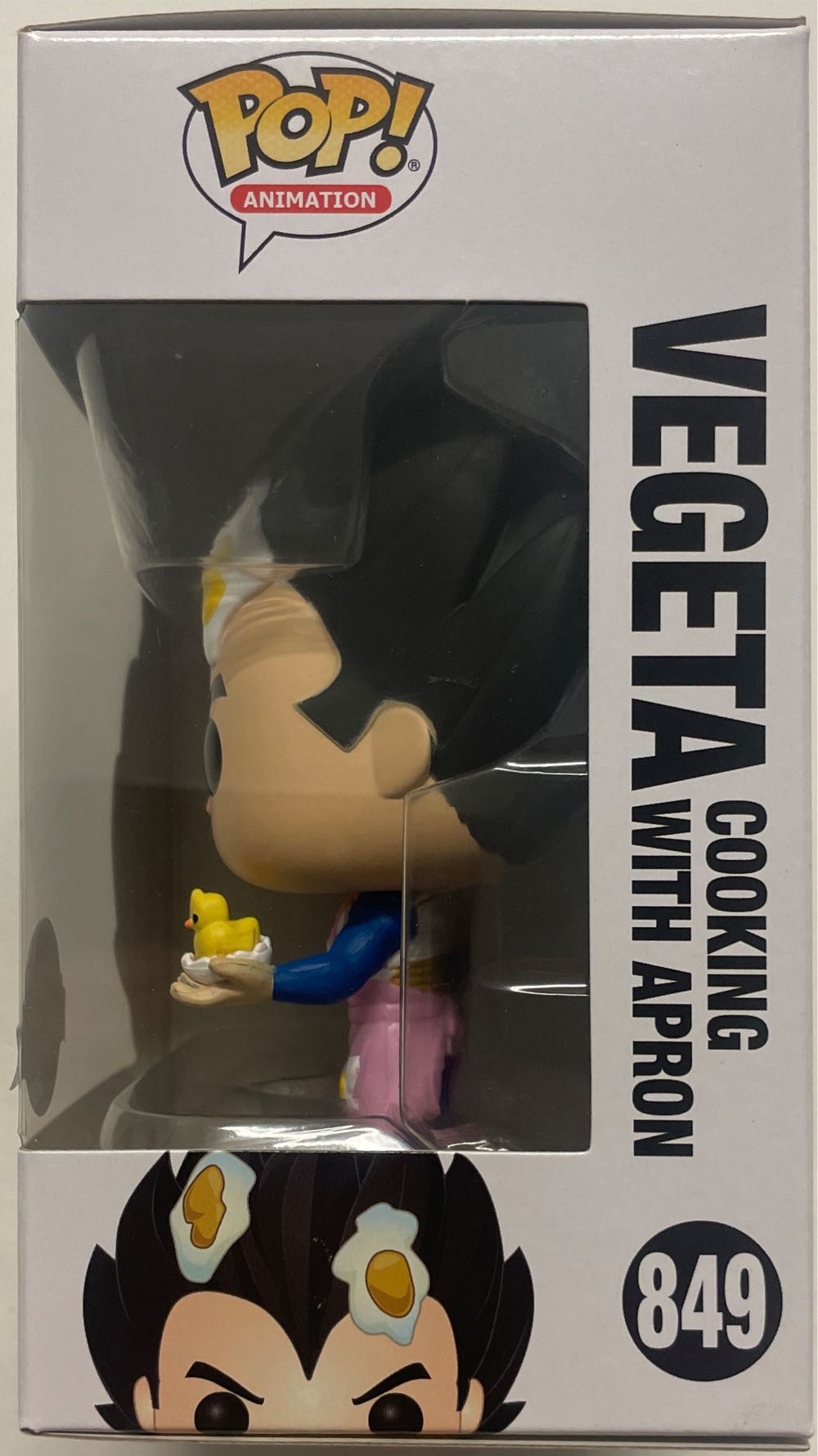 Vegeta Cooking with Apron - Dragon Ball Z vinyl figure collectible [Barcode 889698512282] - Main Image 3