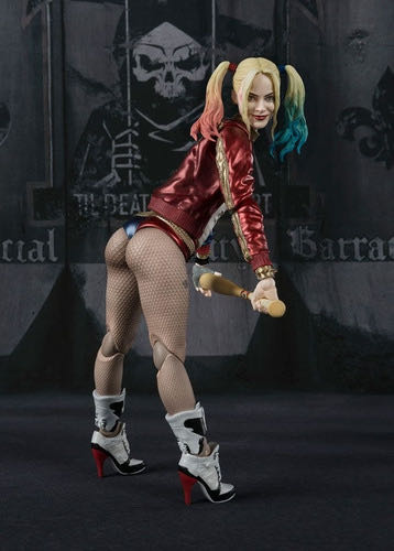 Bandai SH Figuarts Harley Quinn ”Suicide Squad” - DC Universe vinyl figure collectible [Barcode 4549660094548] - Main Image 3