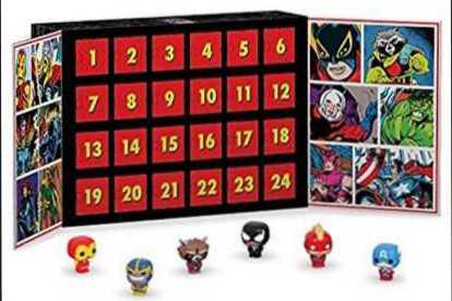 Funko Advent Calendar: Marvel 80th Anniversary 24pc €65 - Marvel Universe vinyl figure collectible [Barcode 889698427524] - Main Image 2