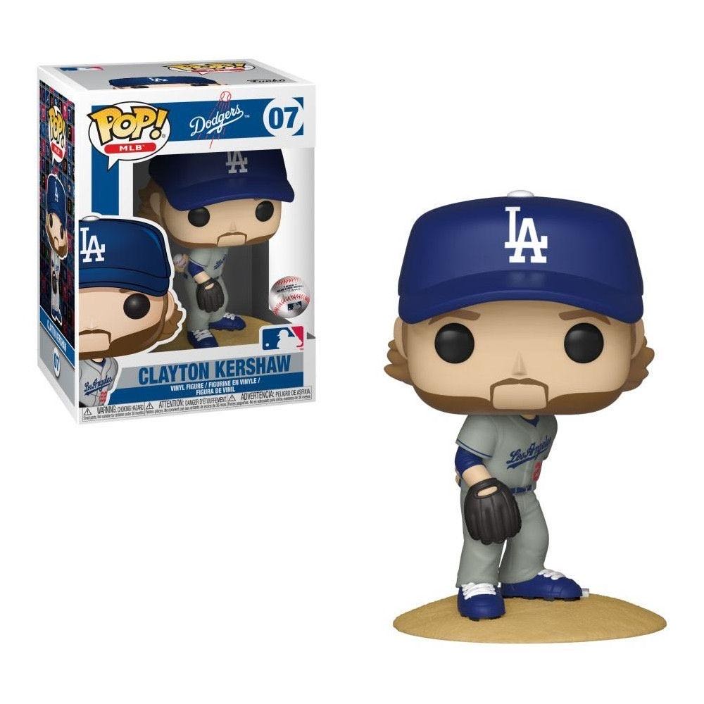 Clayton Kershaw - Grey Jersey - MLB vinyl figure collectible [Barcode 889698379786] - Main Image 2