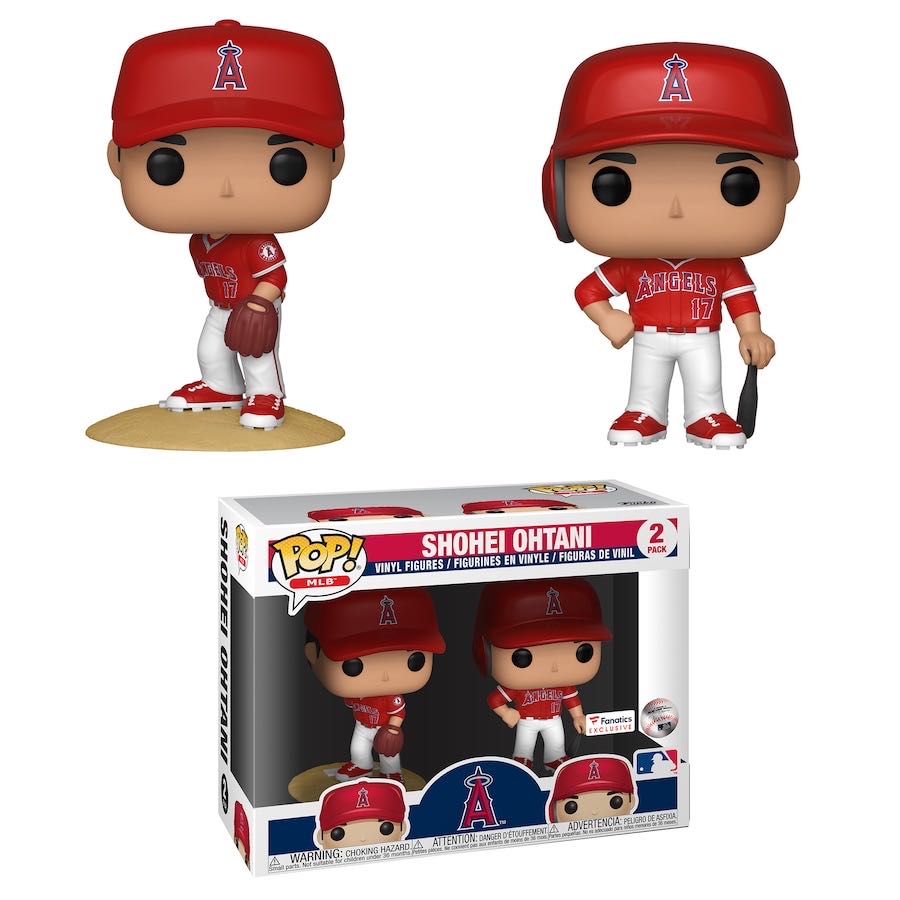 Shohei Ohtani (2 Pack) (Red) - MLB vinyl figure collectible [Barcode 889698379779] - Main Image 2
