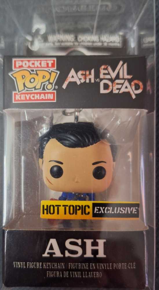 Funko Pocket Pop Keychain Ash Vs. Evil Dead Ash Exclusive! - Evil Dead vinyl figure collectible [Barcode 889698311953] - Main Image 2