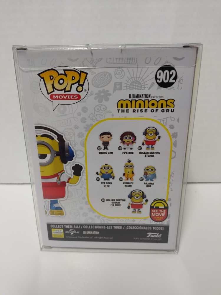Roller Skating Stuart - Despicable Me vinyl figure collectible [Barcode 889698478021] - Main Image 2
