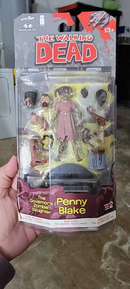 Penny Blake-TheWalking Dead Comic Series 2 Penny Blake The Governors Zombie Daughter - The Walking Dead vinyl figure collectible [Barcode 787926144444] - Main Image 2