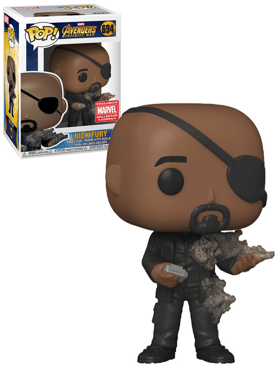 Nick Fury - Marvel Universe vinyl figure collectible [Barcode 889698541381] - Main Image 2