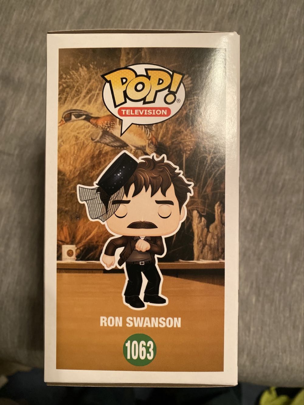 Ron Swanson (Dancing) - Parks and Recreation vinyl figure collectible [Barcode 889698527170] - Main Image 2