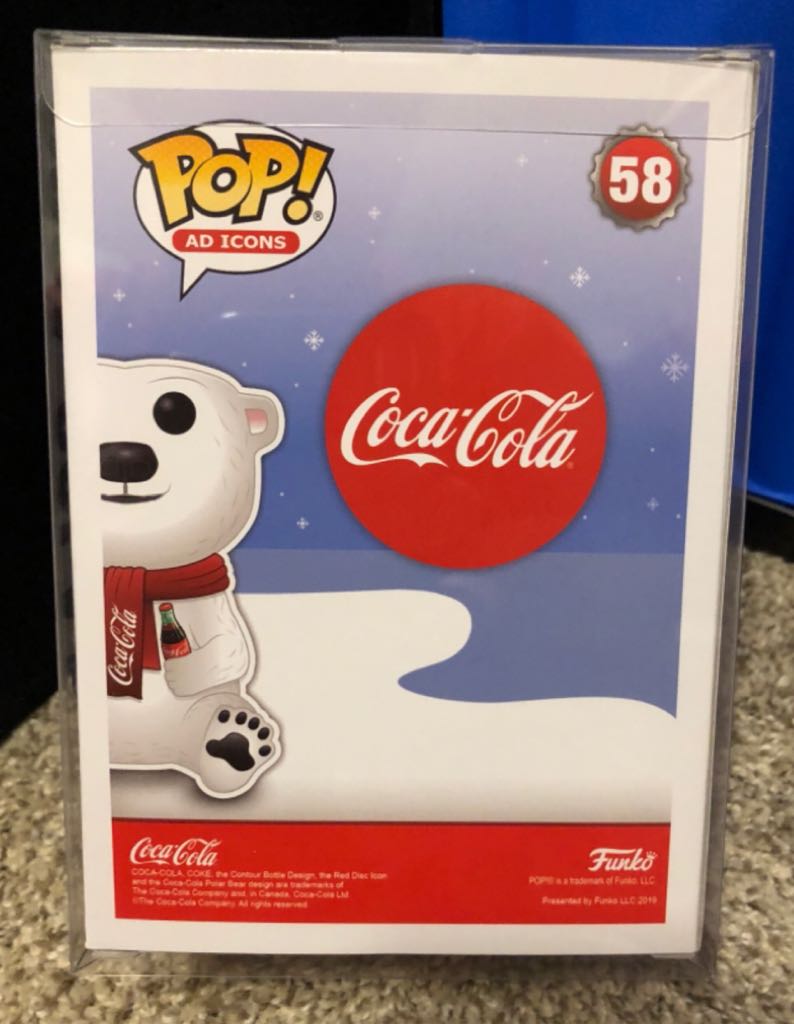Coca-Cola (Polar Bear) - Ad Icons vinyl figure collectible [Barcode 889698522564] - Main Image 2