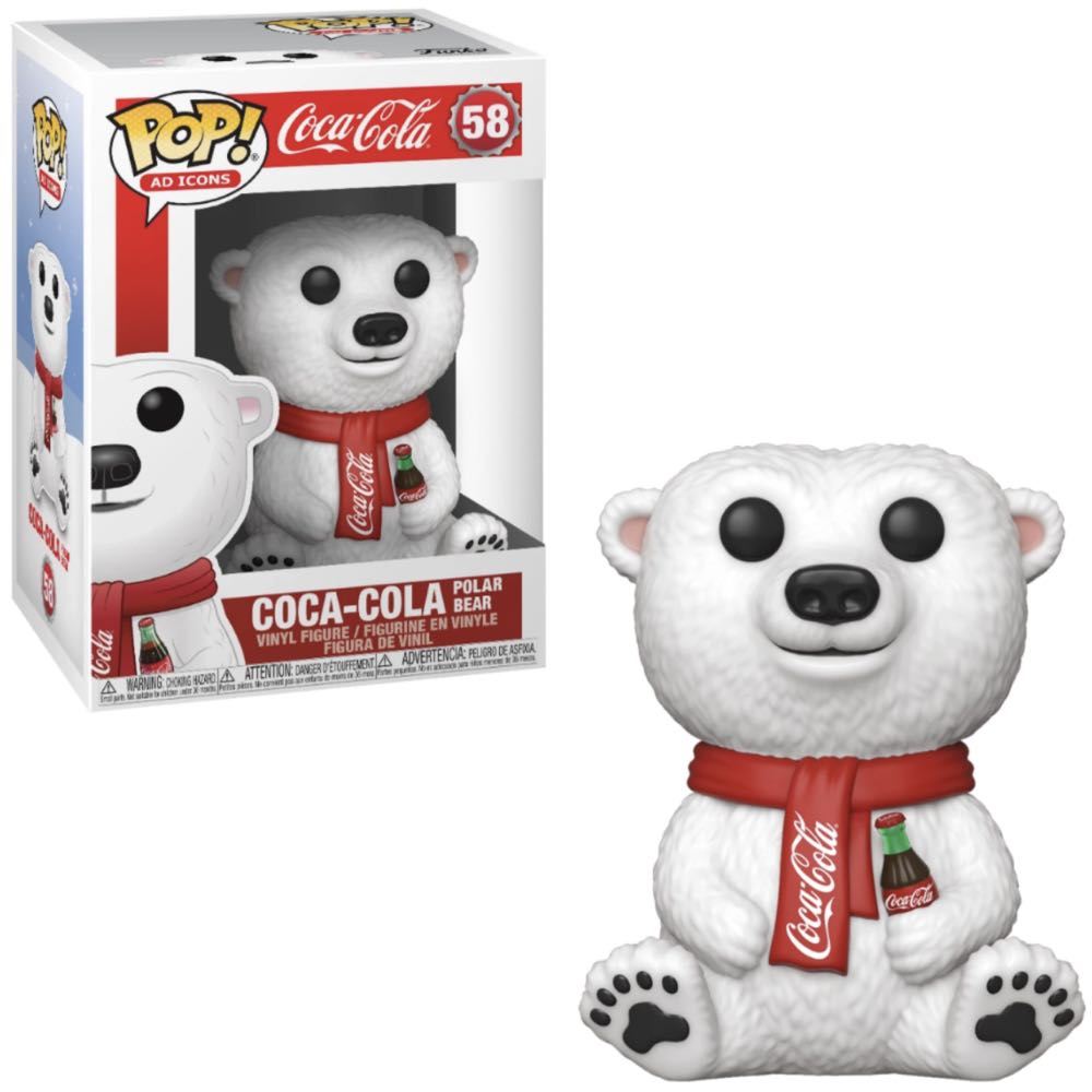 Coca-Cola (Polar Bear) - Ad Icons vinyl figure collectible [Barcode 889698522564] - Main Image 3