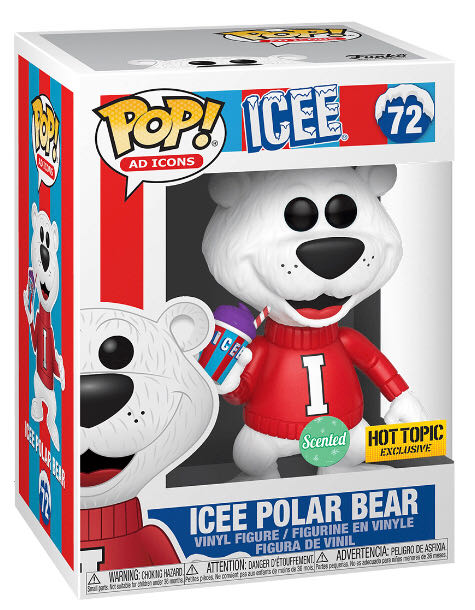 Ad Icons: Icee Polar Bear (Grape Scented) HT  vinyl figure collectible - Main Image 2