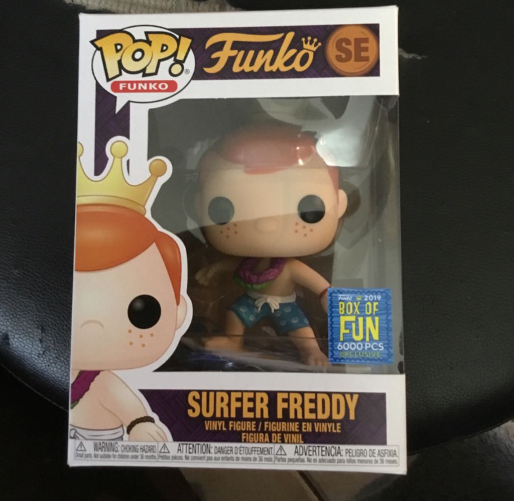 Freddy Funko (Surfer Freddy) - Freddy Funko vinyl figure collectible [Barcode 889698406574] - Main Image 2