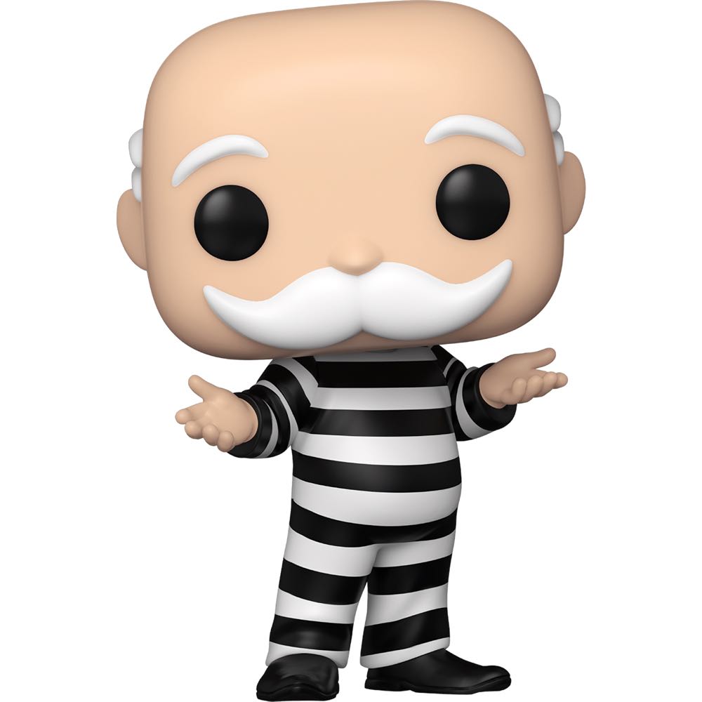 Mr. Monopoly (In Jail) - Monopoly vinyl figure collectible [Barcode 889698518987] - Main Image 3