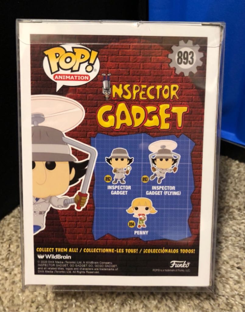 Inspector Gadget: Inspector Gadget (Flying), #893 - Inspector Gadget vinyl figure collectible [Barcode 889698492690] - Main Image 2