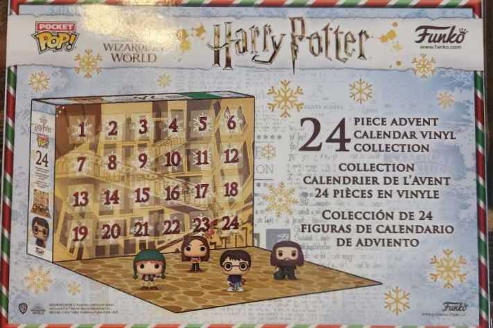 2020 Harry Potter Advent Calendar - Harry Potter vinyl figure collectible [Barcode 889698507301] - Main Image 2