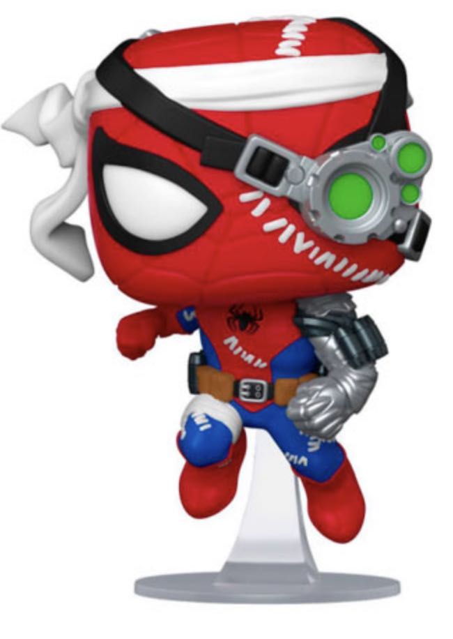 Cyborg Spider-Man Pop! 723 - Spider-Man vinyl figure collectible [Barcode 889698522427] - Main Image 2