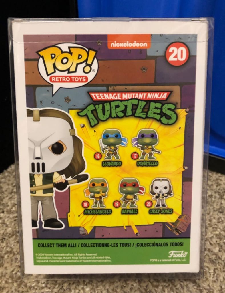 Casey Jones - Teenage Mutant Ninja Turtles vinyl figure collectible [Barcode 889698514361] - Main Image 2