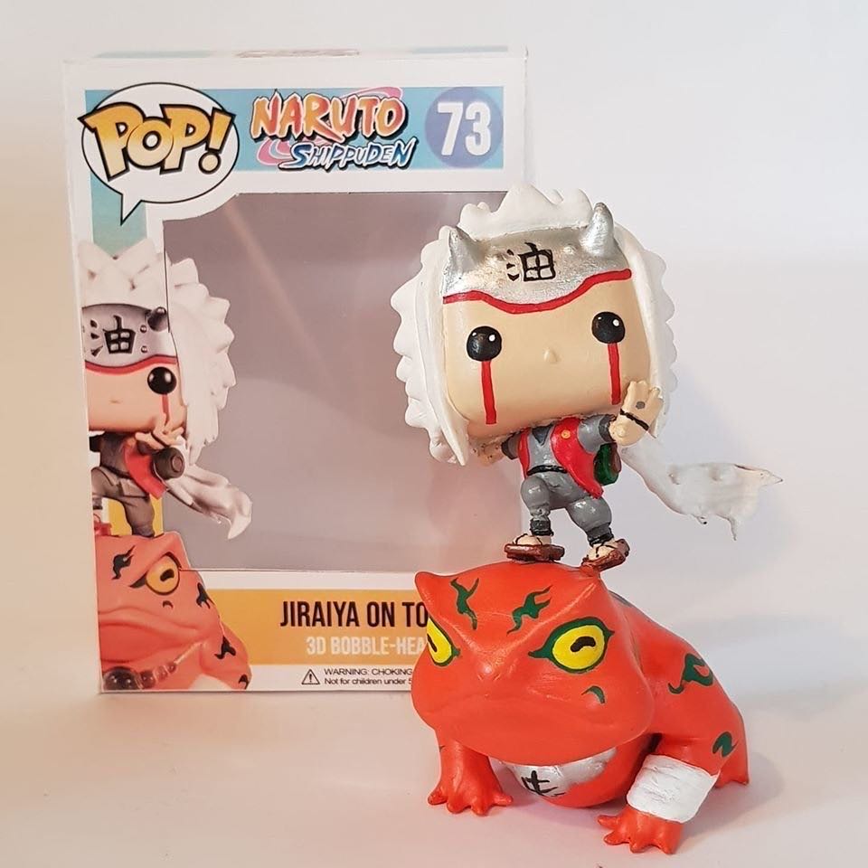 Jiraiya On Toad - Naruto Shippuden vinyl figure collectible - Main Image 4