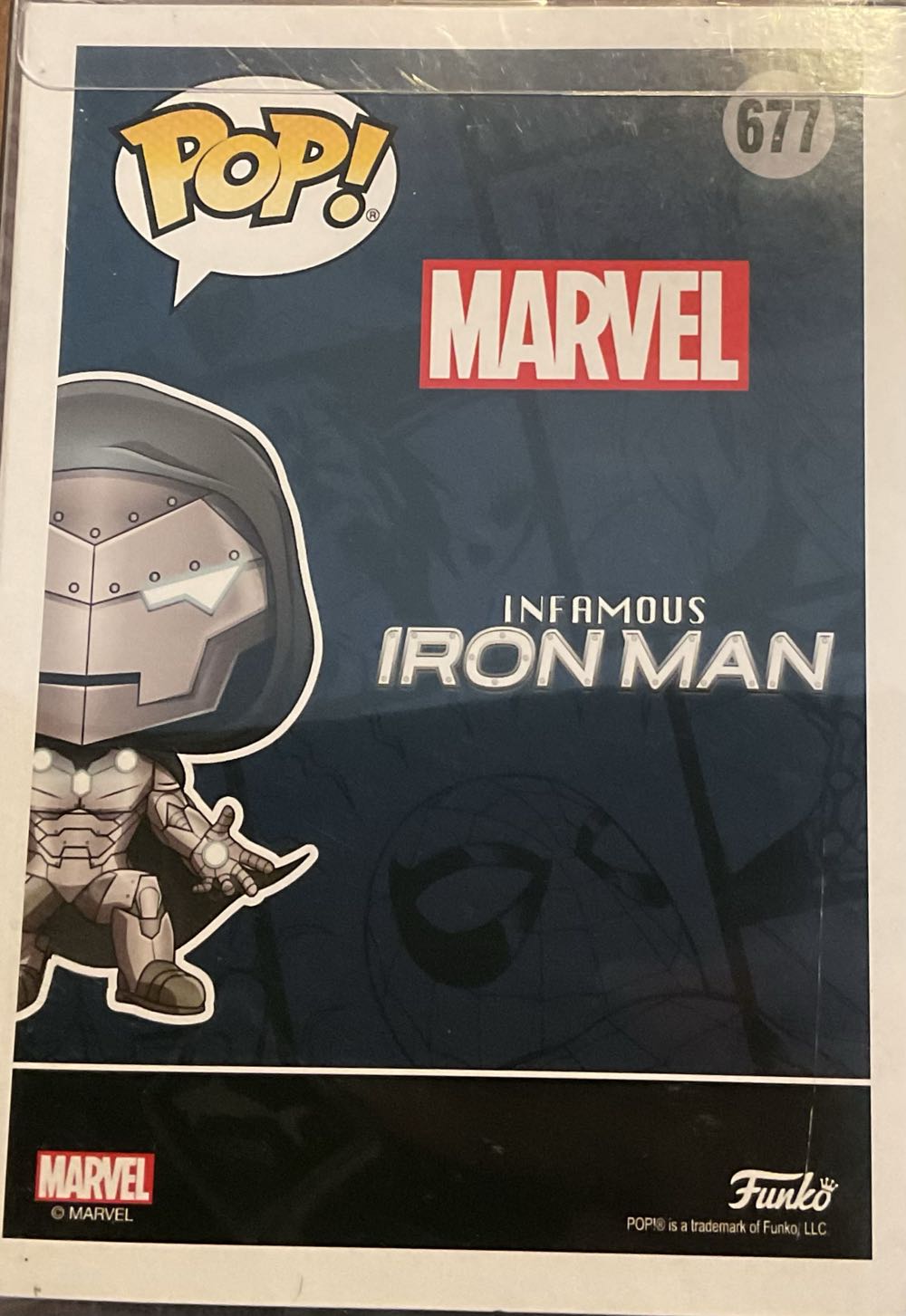 Infamous Iron Man #677 - Marvel Universe vinyl figure collectible [Barcode 889698364447] - Main Image 3
